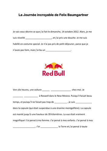 La Journée Incroyable de Felix Baumgartner