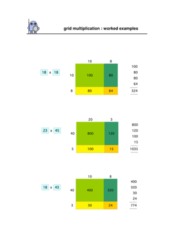 VERY Interactive Multiplication - Grid and Long method by prabhleenkaur ...