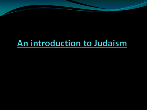 An Introduction To Judaism Ks3 2012pptx Powerpoin Teaching Resources