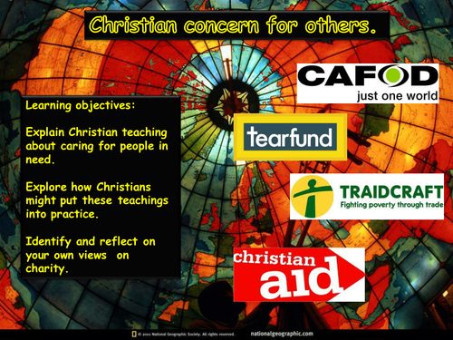 Christianity - Concern for Others