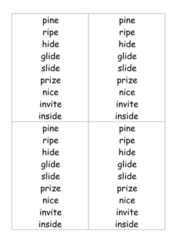 high phonics worksheet school and list Split word e Dream i by powerpoint digraph