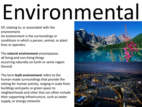 Social, Environmental and Economic Display Posters