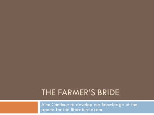 The Farmer's Bride
