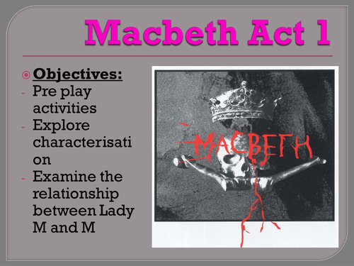 Macbeth Powerpoint & Resources for Act 1