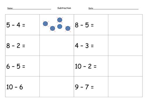 DIY visual subtraction