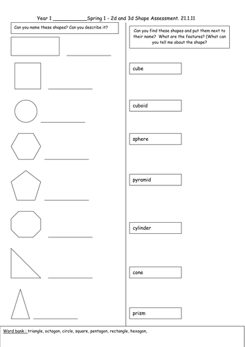 Understanding 2d shape and space