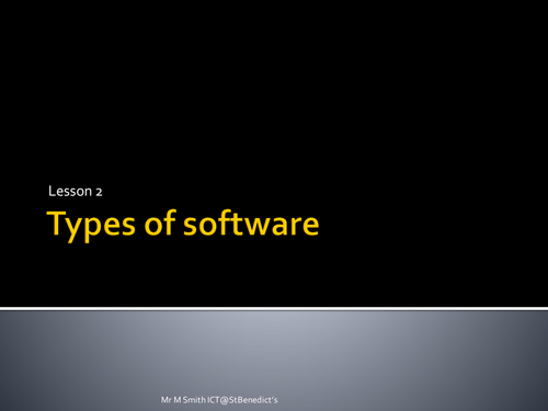 GCSE Computing - Lesson 2
