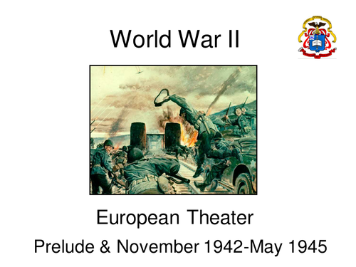 Interactive powerpoint map of WWII (slideshow)