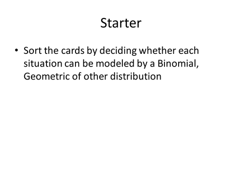 Poisson Distribution
