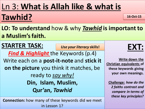 KS3 Year 9 Islam
