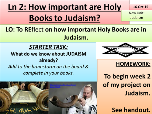 KS3 Year 8 Judaism