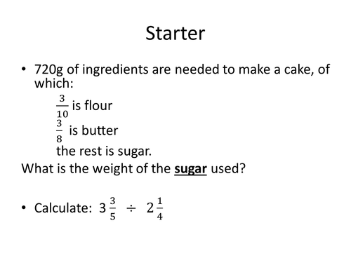 Fractions, Decimals and Percentages conversions