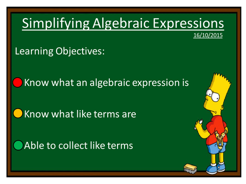 Simplifying Expressions
