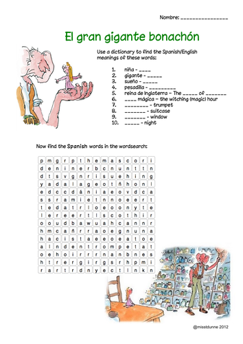 El Gran Gigante Bonachón - BFG Roald Dahl
