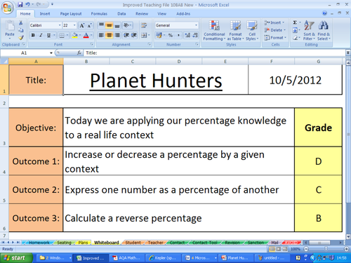 Planet Hunter - Revision of percentages