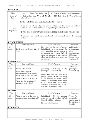 Making steel & recycling