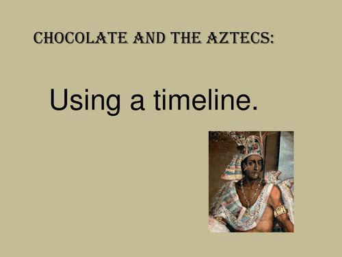 A topic pack about the Aztecs and Chocolate.