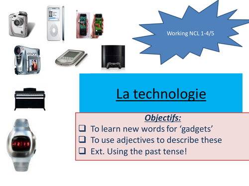 La Technologie  Teaching Resources