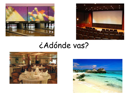 Conversation about where you are going in town