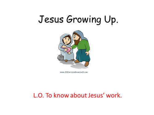 Jesus Growing Up PowerPoint