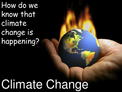 How do we know climate change is happening?