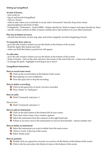GarageBand guide