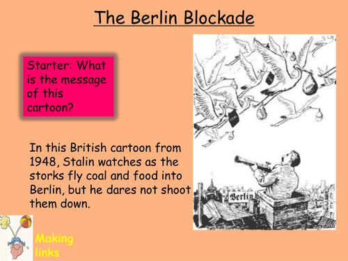 Berlin Blockade and Russia's Atomic Bomb | Teaching Resources