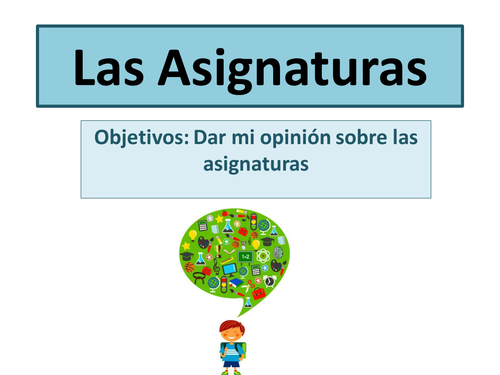 Mira GCSE 3.1a Las Asignaturas