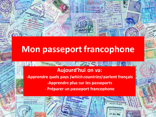 Francophone Passport