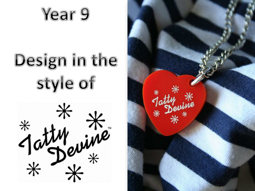 Tatty Divine laser cut project