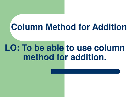 year 3 column subtraction by abegum5002 teaching