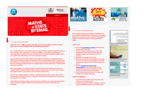 Math and Stats by Email