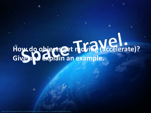 Space travel - current and future technology