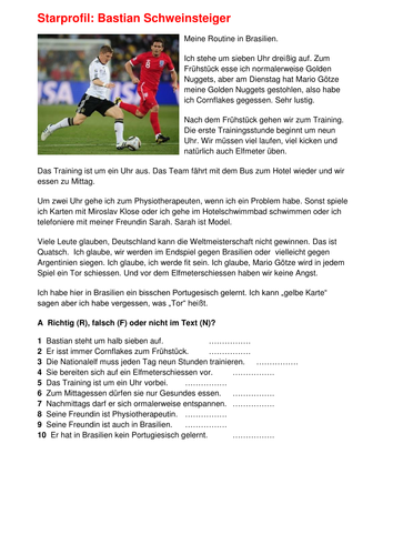 Bastian Schweinsteiger in Brasilien