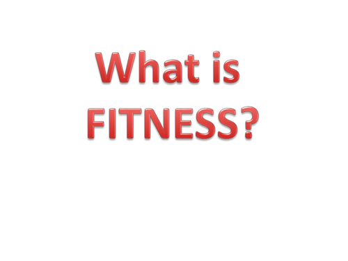 Fitness Intro