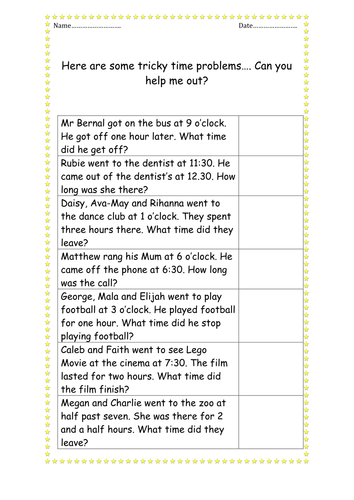 y6 time word problems by kayld teaching resources tes