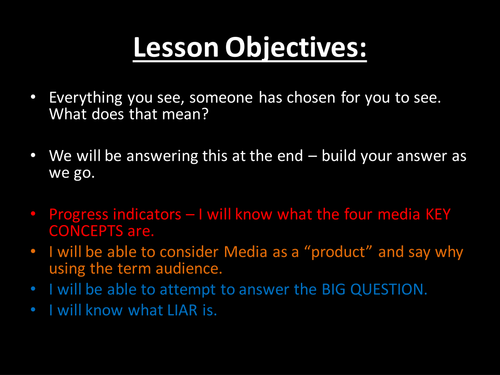 Introduction to Media studies (clip heavy)