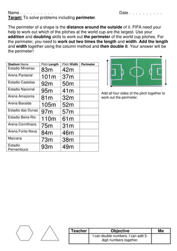 World Cup Pitch Perimeter