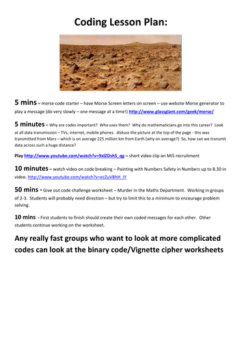 Math Week - Codes, Careers, Bridge Building