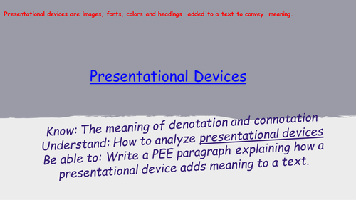 World Cup Presentational Devices ppt Connotation