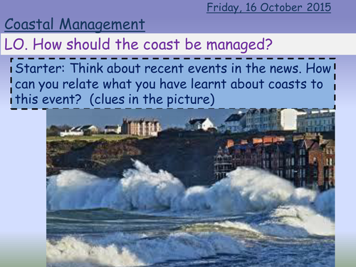 Coastal Management Decision Making Exercise