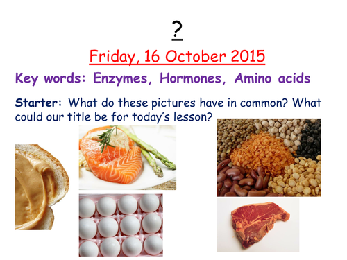 Introduction to proteins