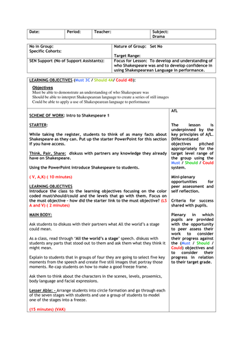 Introduction to Shakespeare