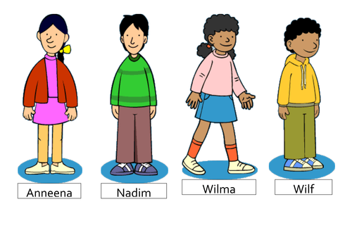 Oxford Reading Tree Characters