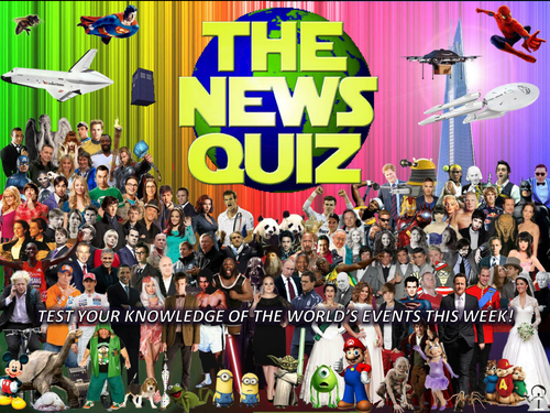 The News Quiz 12th - 16th May 2014