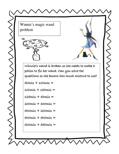 Winnie's broken wand