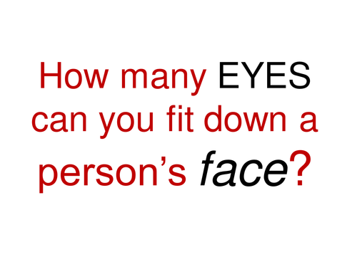 Portrait drawing and proportions