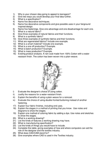 patterns and templates worksheet for textiles by uk teaching