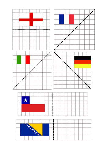 2014 World Cup Reflective Symmetry Sheets