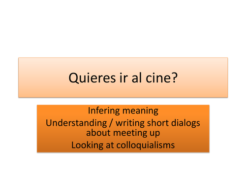 Quieres ir al cine?